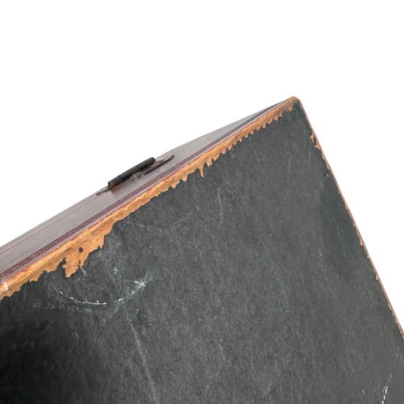 Vintage Naken’s Tarnish Proof Silverware Wooden Chest Flatware Storage Box Only - Picture 15 of 16